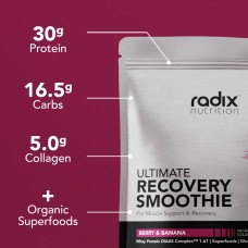 Ultimate Recovery Smoothie | Plant Protein - Berry and Banana 