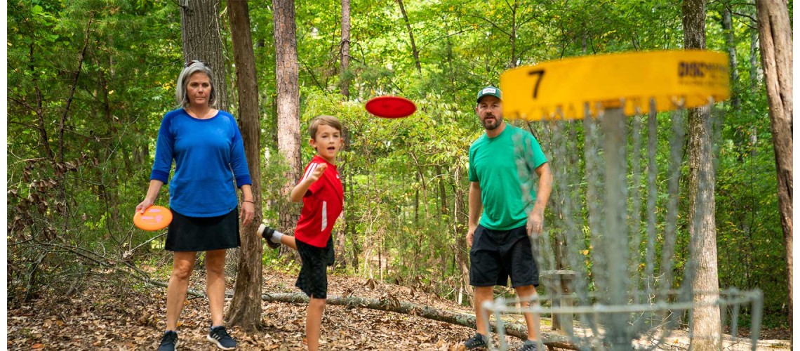 Disc golf fun for all